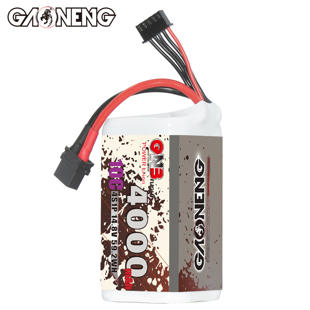 GNB 4000mAh 4S 14.8V 10C 20C W - огляд і ціна Drone Battery Lipo