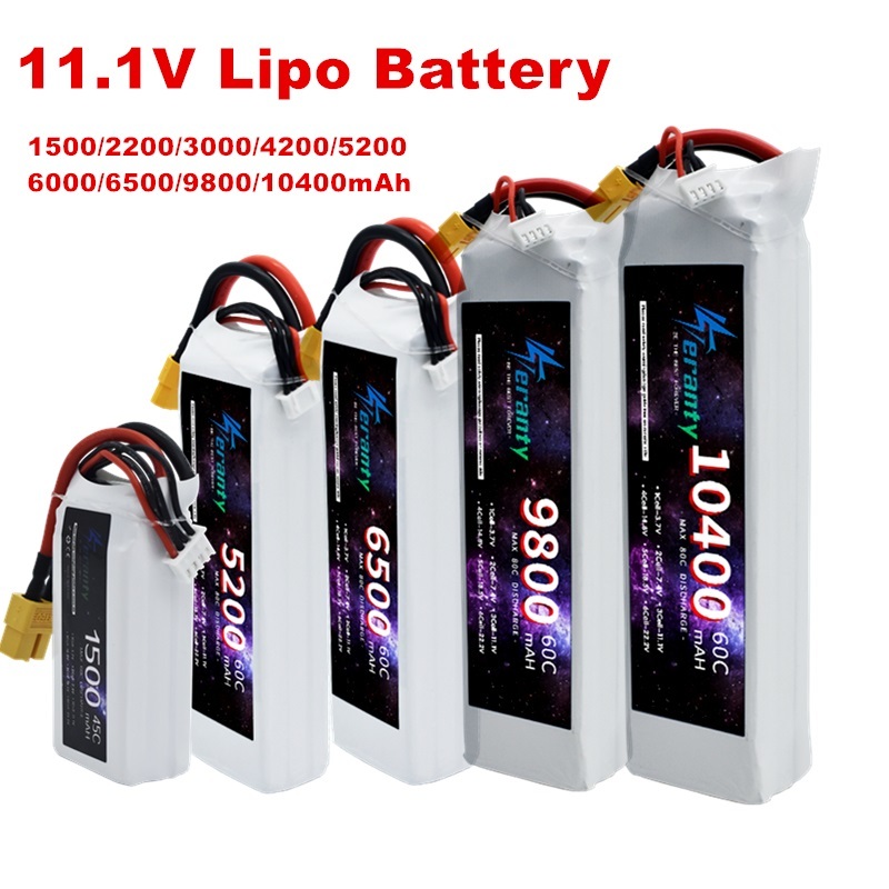 3S 11.1V Lipo Battery Deans XT - огляд і ціна Drone Battery 4S