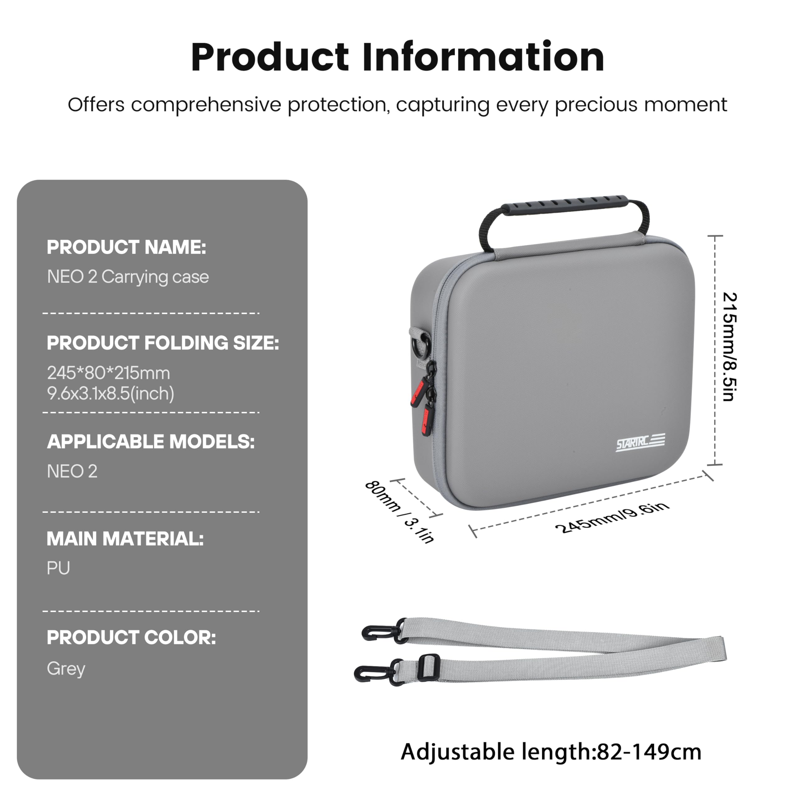 Neo 2 Portable PU Shoulder Bag - огляд і ціна Drone Battery Bag
